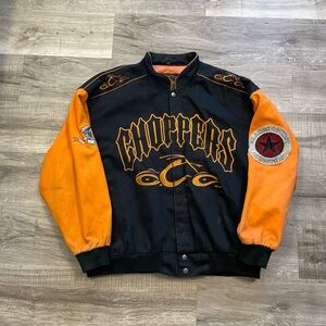 Black and Orange Orange County choppers jacket
